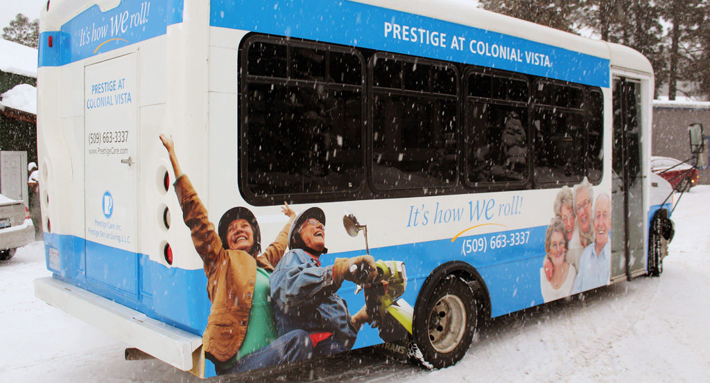 Prestige bus graphics